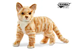 М'яка іграшка Hansa Рудий кіт, що стоїть, Hansa, 30 см - мініатюра 2