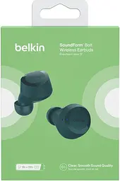 Навушники Belkin Soundform Bolt True Wireless Teal (AUC009BTTE) - мініатюра 8