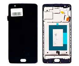Дисплей OnePlus 3 A3003/ 3T A3010 TFT чорний + рамка