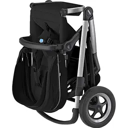Детская коляска Thule Sleek Aluminum/Midnight Black [11000007] [107630] - мініатюра 4
