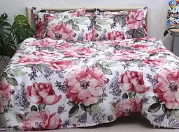 Комплект постільної білизни з компаньйоном 1,5-спальний TAG tekstil pbe0042409 - мініатюра 1