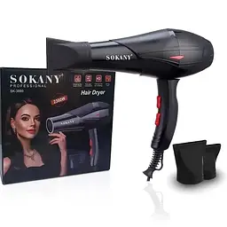 Фен для волосся Sokany AND HS-3890 потужність 2300 вт 2 температурних режима 2 швидкості - мініатюра 3