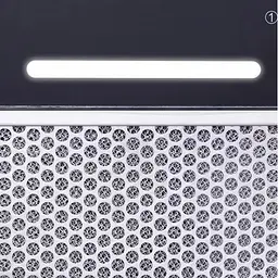 Витяжка вбудована Weilor PBS 52650 Glass BL 1250 LED Strip - мініатюра 6