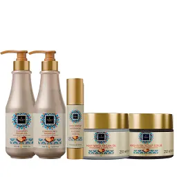 Набір Famirel Argan Oil Protection and Recovery (подарунковий) "Захист і відновлення" для сухого і пошкодженного волосся (085908, 085861, 085878, 085885, 085892)