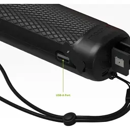 Пуско зарядний пристрій Mophie 9900mAh 2A, бустер 400A, вбудований ліхтарик 450lm, Black (53046) - мініатюра 5