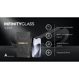 Захисне скло iLera Infinity Glass 2.0 для Apple iPhone Air (ILin17Air) [144451] - мініатюра 8