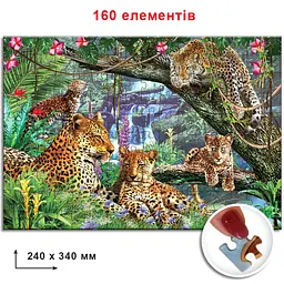Пазли Леопарди 82944 ЕГ-03 160 елементів - мініатюра 2