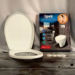 Сидіння для унітазу з мікроліфтом NKP IPEK 0304 Soft Close+Quick Release з термопласту