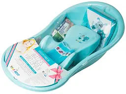 Ванна з набором аксесуарів Tega Baby 86 см light blue