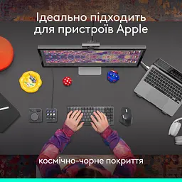 Миша Logitech MX Master 4 for Mac Space Black (910-007577/910-007575) [152523] - мініатюра 10