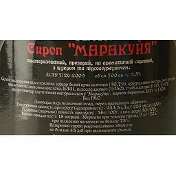 Сироп Red&Black Маракуя 0.7 л - мініатюра 6