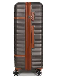 Валіза велика L ABS-пластик Worldline Airtex 629 76×52×30см 110л Коричнева - мініатюра 5