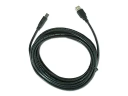 Кабель Cablexpert USB 2.0 AM/BM 4.5m Black (CCBP-USB2-AMBM-15) - мініатюра 3