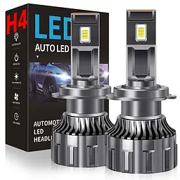 LED лампи автомобільні R11 H4 70W (11600lm 6000K +400% IP68 DC9-24V)
