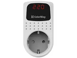 Реле напруги ColorWay DS2 White (CW-VR16-02D) - мініатюра 2