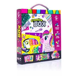 Набір для творчості Creative Box Єдиноріг (українською), VT4433-07