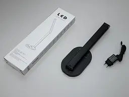 Настільна лампа LED Diasha A5503BK wireless charge, 6W, чорний, регульована висота, димер, таймер - мініатюра 5