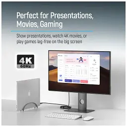 Кабель мультимедійний USB-C to HDMI M 2.0m 4K60Hz black ColorWay (CW-CBCHD077-BK) - мініатюра 6