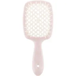 Щітка для волосся пудрова з білим Superbrush Janeke