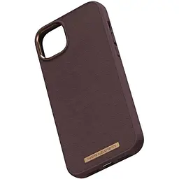 Чохол-накладка Njord Genuine Leather MagSafe Case Dark Brown для iPhone 14 Pro (NA43GL05U) - мініатюра 4