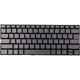 Клавіатура для ноутбука Lenovo Yoga 730-13IKB, 730-15IKB, темно-сіра, підсвічування
