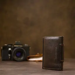 Шкіряна візитниця Grande Pelle 11410 темно-коричневий - мініатюра 10