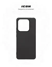 Чехол ArmorStandart ICON для Xiaomi Redmi Note 14 5G Black (ARM82258) - мініатюра 3