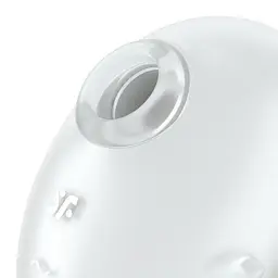 Вакуумний кліторальний стимулятор із вібрацією Satisfyer Cutie Ghost White Satisfyer SX0573 99366 - мініатюра 4
