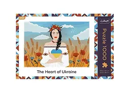 Пазли "Українське серце" 1000 елементів, 10735 Trefl, у коробці (5900511107357) - мініатюра 3