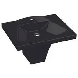 Раковина Idevit Vega 50x65 2801-0505-07, Чорний