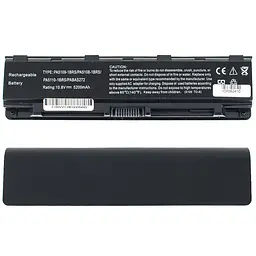Акумулятор Toshiba PA5108U-1BRS (Satellite C50, C50T, C50D, C55, C55D, C55DT, C75, C75D series) 10.8V 5200 mAh Black