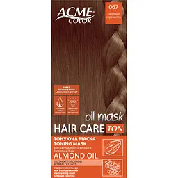 Тонуюча маска для волосся ACME-COLOR Hair Care TON oil mask № 067 Капучино