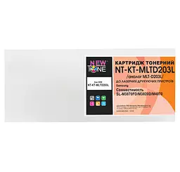 Картридж тон. NEWTONE для Samsung SL-M3870FD/M3820D/M4070 аналог MLT-D203L Black ( 5000 сторінок) (NT-KT-MLTD203L) - мініатюра 2