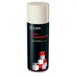 Грунт аерозольний SLIDER білий 400 мл 000008001 - мініатюра 1