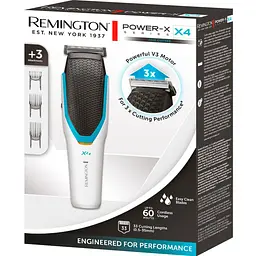 Машинка для стрижки Remington Power X Series X4 HC4000 біло-чорна - мініатюра 4