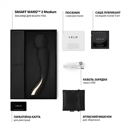 Вібратор Lelo Smart Wand 2 Medium -мікрофон - мініатюра 6