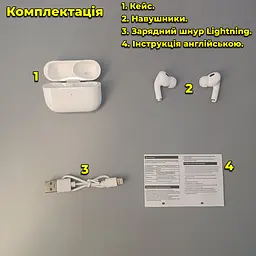 Бездротові навушники Pro 4 у великому кейсі. Bluetooth - мініатюра 2