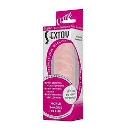 Реалістичний фалоімітатор Baile Super Excitement Sextoy Fresh, 16 см - мініатюра 7