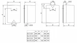 Водонагрівач Tiki Mini PBT 10V9 (GT 10 U) (6977303) - мініатюра 2