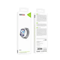 Смарт-годинник BOROFONE BD15 46mm. 200 mAh. IP67 Smart watch(call version) silver - мініатюра 2