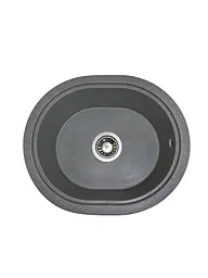 Кухонна мийка Adamant Circum 500x425x180 сірий 623223, Сірий