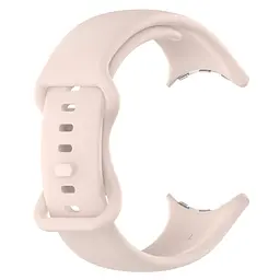 Силіконовий ремінець на смарт годинник Google Pixel Watch 41mm/2 41mm/3 41mm/4 41mm, Silicone, pink sand, зі зручною застібкою, на фітнес браслет, ArmorStandart (ARM75436) - мініатюра 3