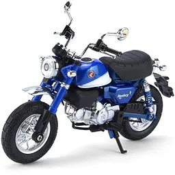 Модель мотоцикла Honda Monkey 125 (1:12), метал, гумові колеса, звукові та світлові ефекти TK Group