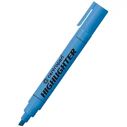 Маркер Centropen Fax 8852 1-4.6 мм клиноподібний синій упаковка 10 шт. (8852/03)
