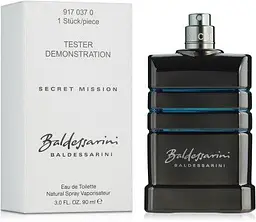 Туалетна вода тестер Baldessarini Secret Mission 90 мл - мініатюра 2
