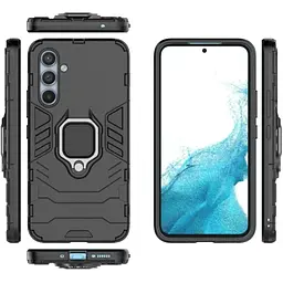 Чохол бампер Primolux Ring Armor для телефона Samsung Galaxy A54 5G (SMA546) Black - мініатюра 2