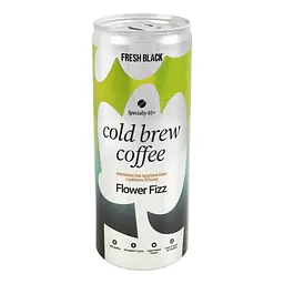 Напій кавовий холодного настоювання з цвітом бузини Flower fizz Fresh Black з/б 250 мл