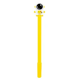 Ручка дитяча з іграшкою Spaceman A007Yellow гелева, синя