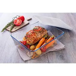 Форма для випікання Pyrex Cook & Freez з кришкою 27х22х9 см (6182665) - мініатюра 4