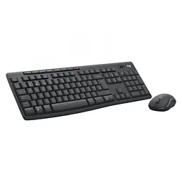 Комплект (клавіатура + миша) Logitech Wireless Combo MK370 Graphite (920-012077) - мініатюра 3